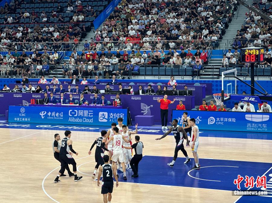 中国男篮84-70击败韩国晋级杭州亚运会五人制篮球